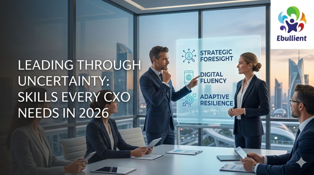 Leading Through Uncertainty Skills Every CXO Needs in 2026