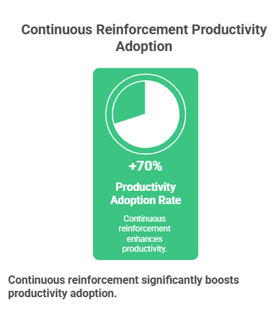 Continuous Reinforcement Productivity Adoption
