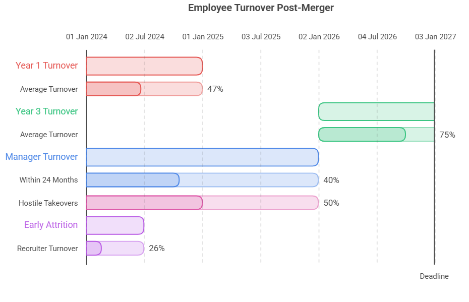 Employee Turnover Post-Merger